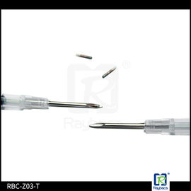 1.25 X 7mm Microchip Syringe Simple Implantation ID Tag For small animals Rabbit / Donkey