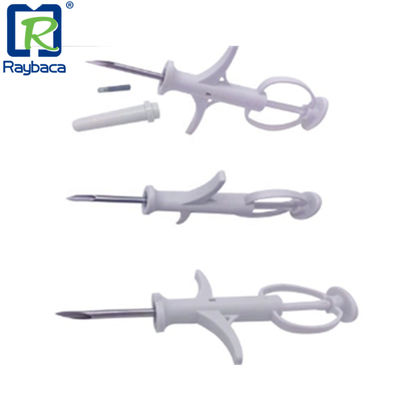 2.12X12mm RFID Microchip Syringe, FDX-B, EO Disinfection White Color ISO11784/85