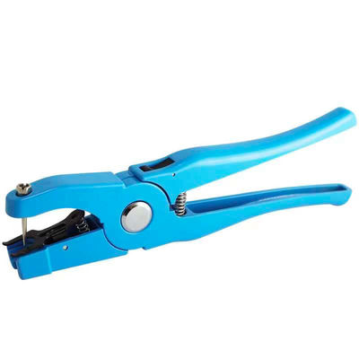 Automatic Springback 90 HBS Ear Tag Pliers Blue Stainless Steel