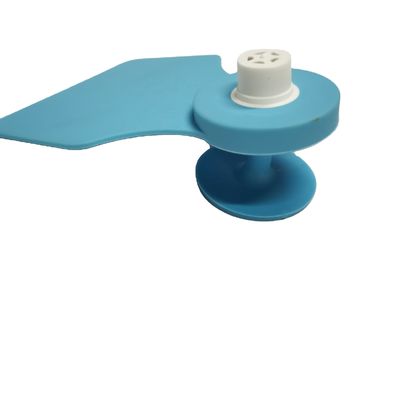Blue 125 KHz Waterproof Visual Custom Cow Ear Tags